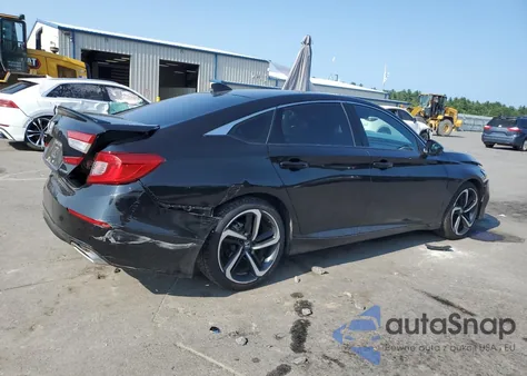 2021 Honda Accord Sport из США, поврежденный, VIN 1HGCV1F38MA101665